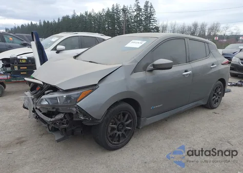 2018 Nissan Leaf S из США, поврежденный, VIN 1N4AZ1CP2JC303358